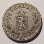1897, Oskar II, 1 krona