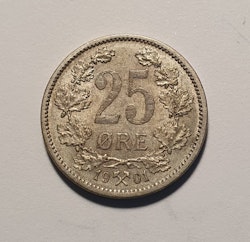 1873, Oskar II, 25 öre
