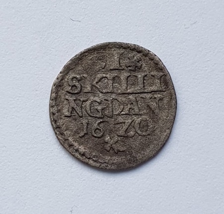 1620, Christian IV, 1 Skilling