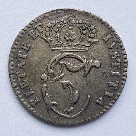 1676, Christian V, 1 Mark