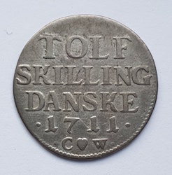 1711, Fredrik IV, 12 Skilling