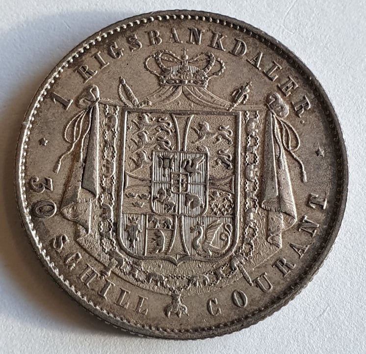 1847, Christian VIII, 1 Rigsbanksdaler