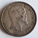 1855, Frederik VII, 1 Rigsdaler