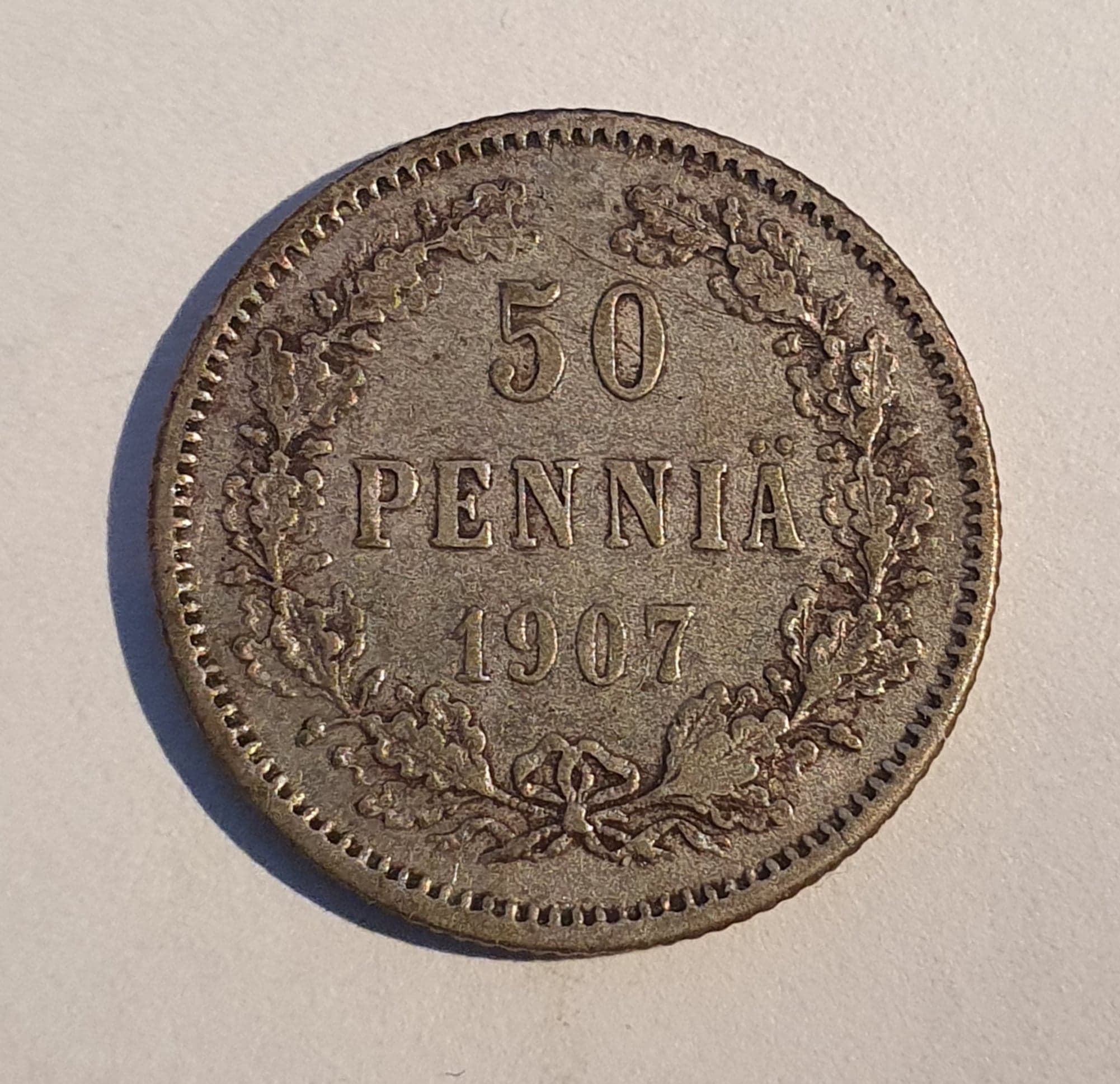 50 Penniä 1907