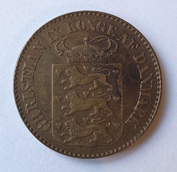 1868, Danska Västindien, 1 cent