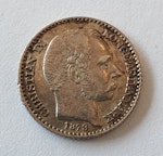 Christian IX , Danska Västindien, 5 cent