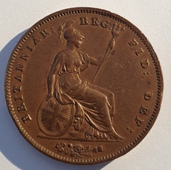 Victoria, 1 Penny 1857