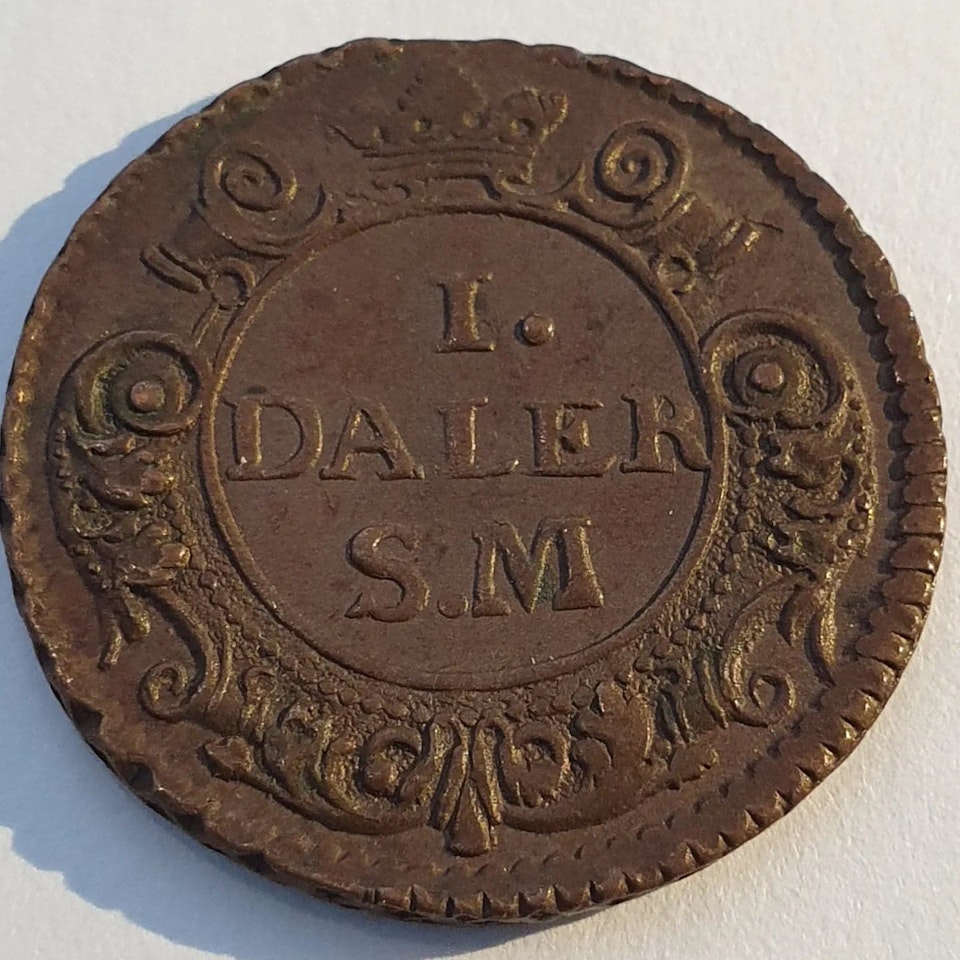 Karl XII 1 Daler Mars