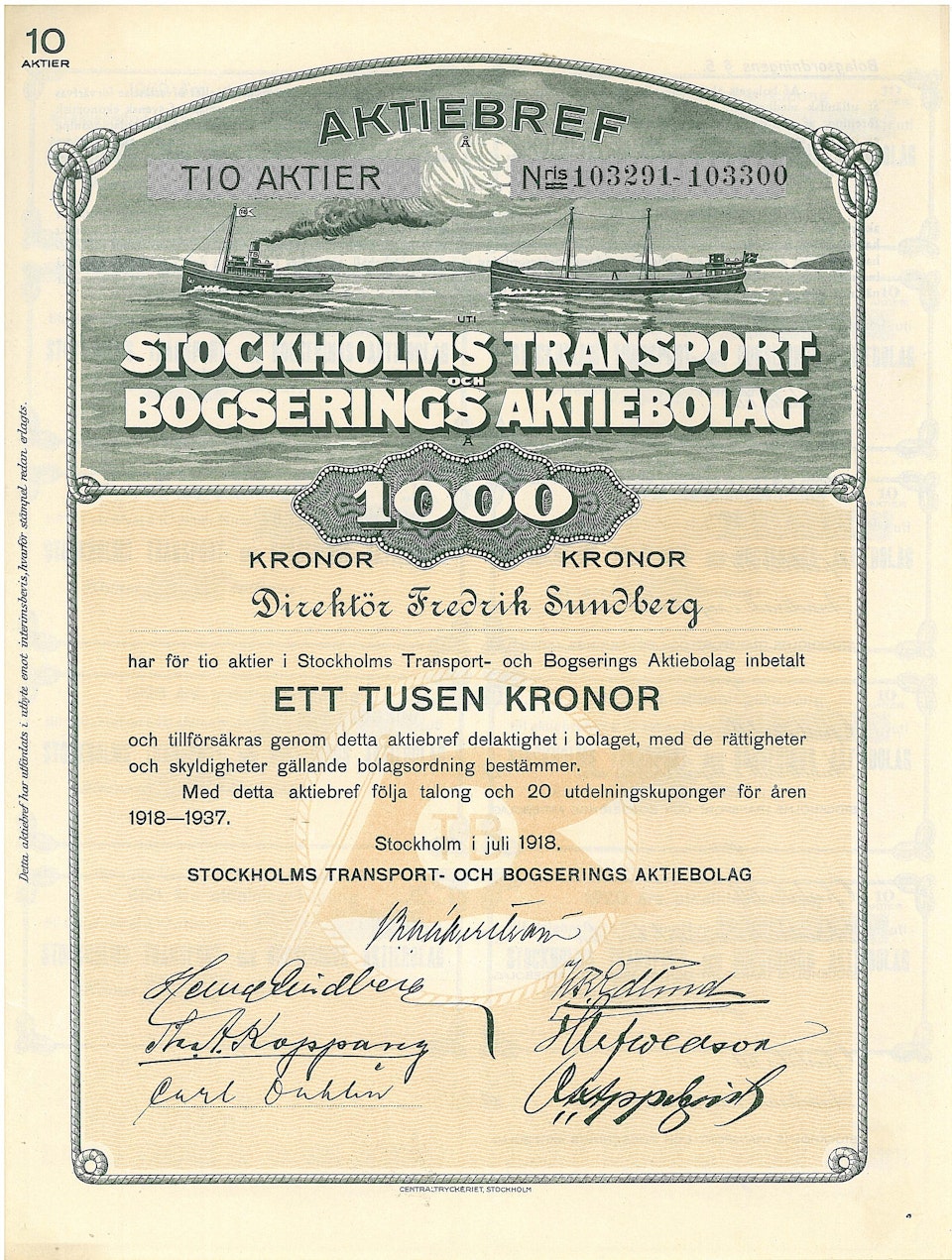 Stockholms Transport Bogserings AB