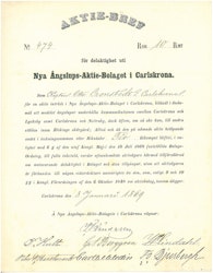 Nya Ångslups AB i Carlskrona 1869