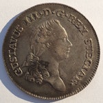 Gustav III 1/3 Riksdaler 1783