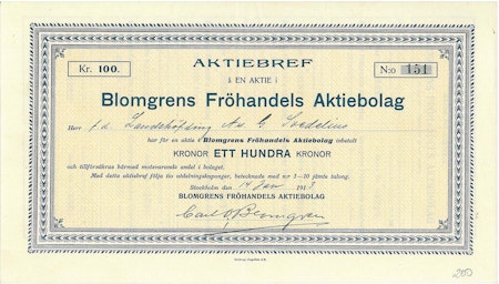 Blomgrens Fröhandels AB