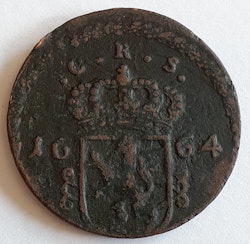Karl XI 2 Öre KM 1664