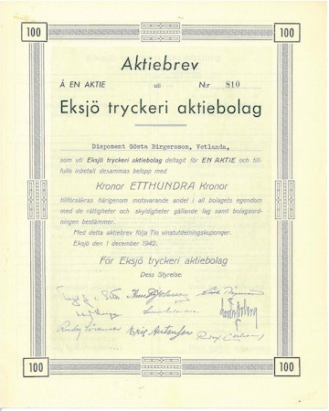 Eksjö Tryckeri AB