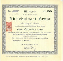 Ernst, AB