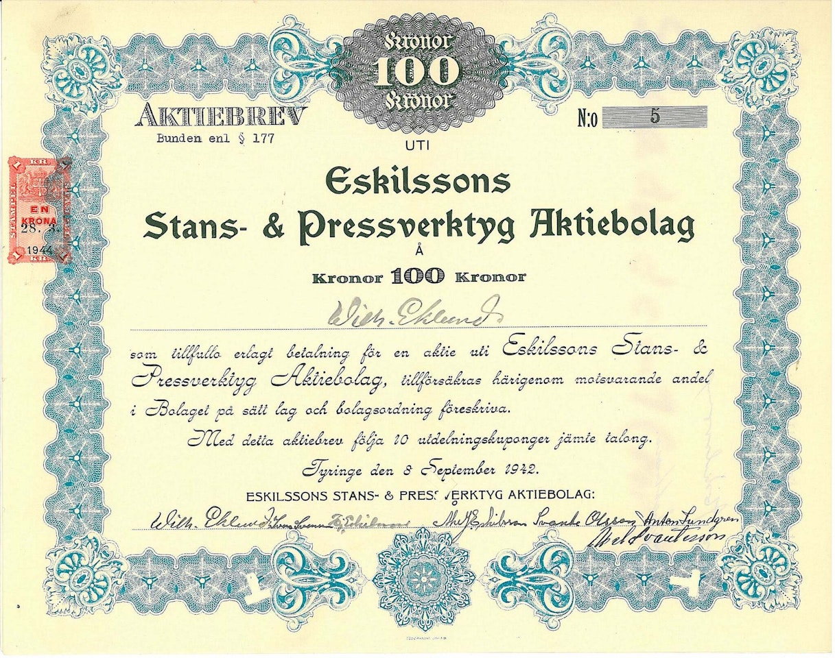 Eskilssons Stans & Pressverktyg AB