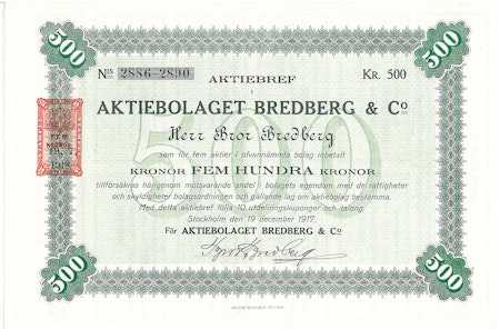 Bredberg & Co, AB