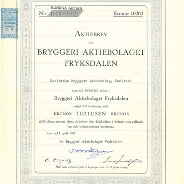 Bryggeri AB Fryksdalen