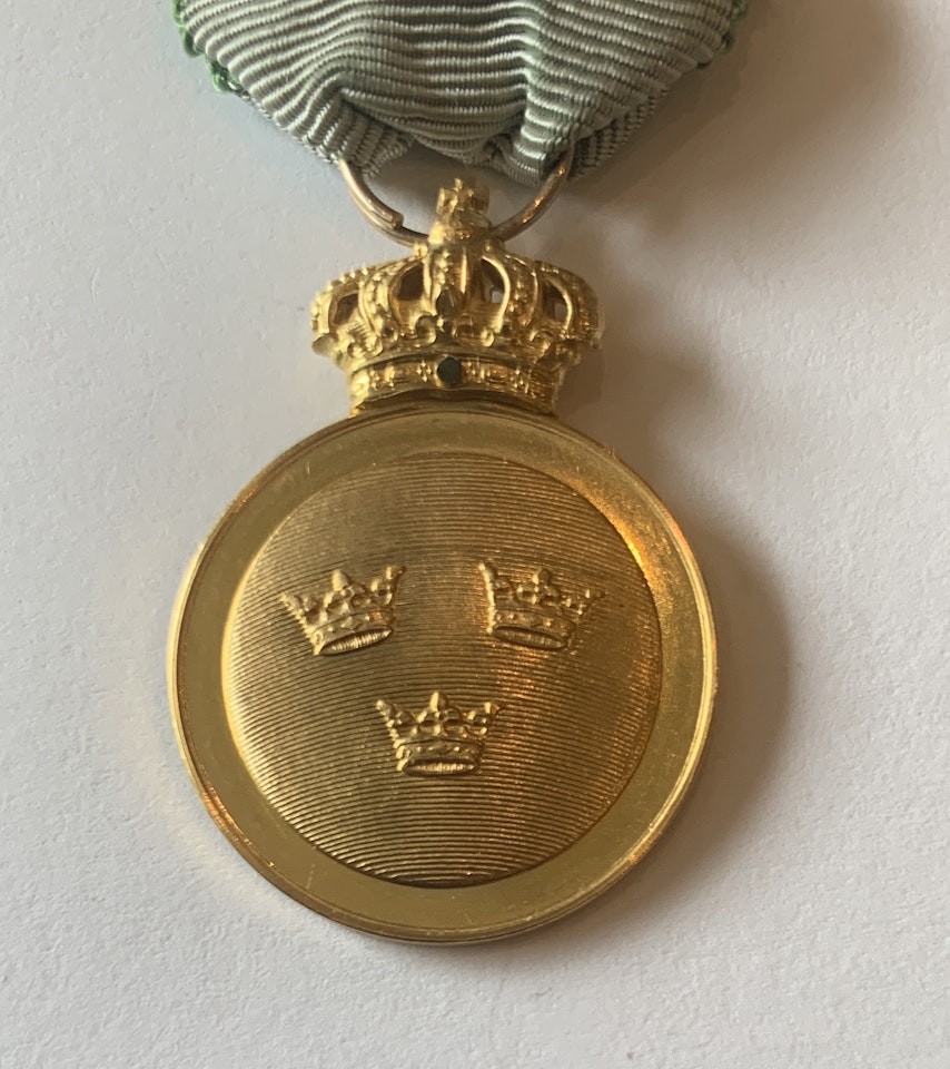 Vasa medalj i guld