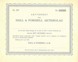 Hall & Forsell AB