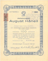 August Hånell, AB
