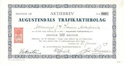 Augustendals Trafik AB, 100 kr
