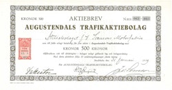 Augustendals Trafik AB, 500 kr