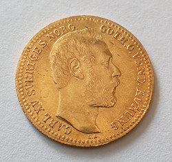 Karl XV, 1 Carolin/ 10 Francs, 1868