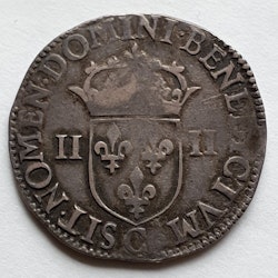 Henry IV 1591 1/4 Ecu