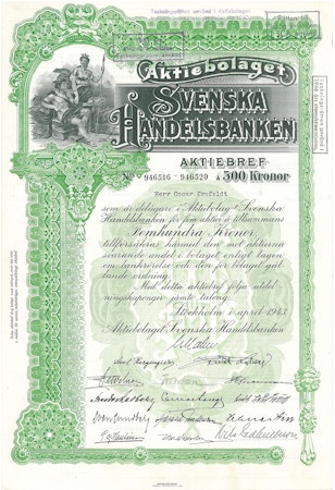 Svenska Handelsbanken 1943