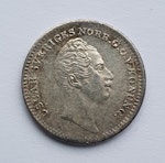 Oscar I, 1/16 Riksdaler Specie 1848