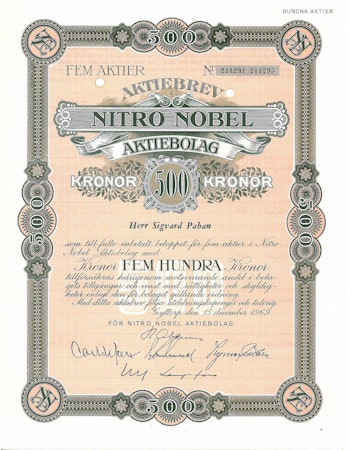 Nitro Nobel, AB