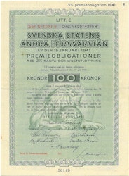 Svenska Statens andra Försvarslån 1941