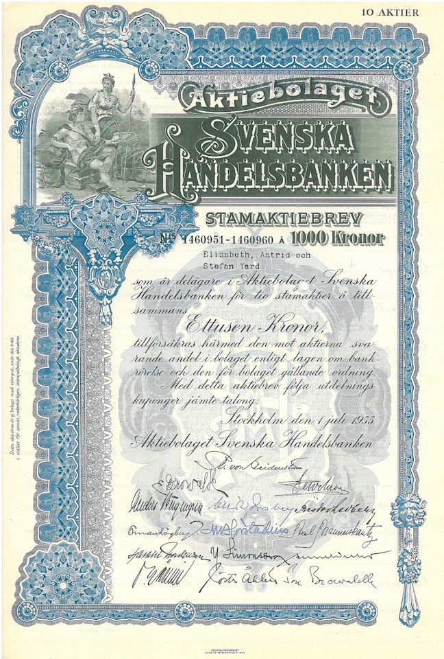 Svenska Handelsbanken 1955