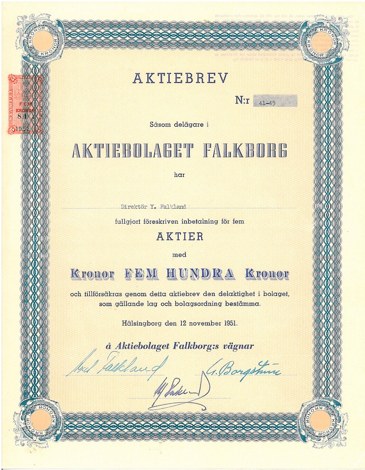 Falkborg, AB