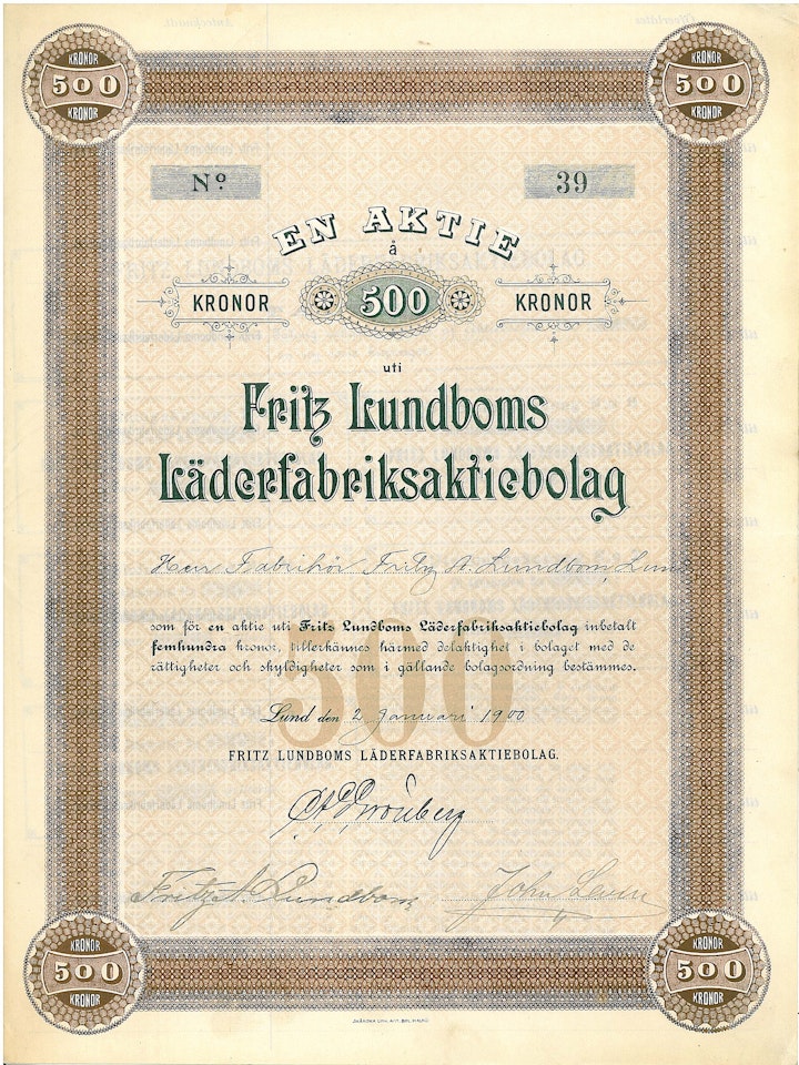 Fritz Lundboms Läderfarbriks AB