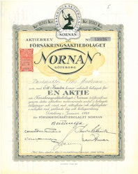 Försäkrings AB Nornan, 100 kr