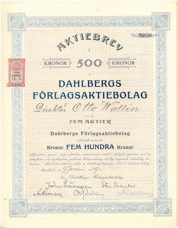 Dahlbergs Förlags AB