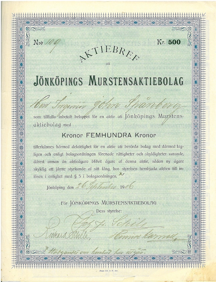 Jönköpings Murstens AB