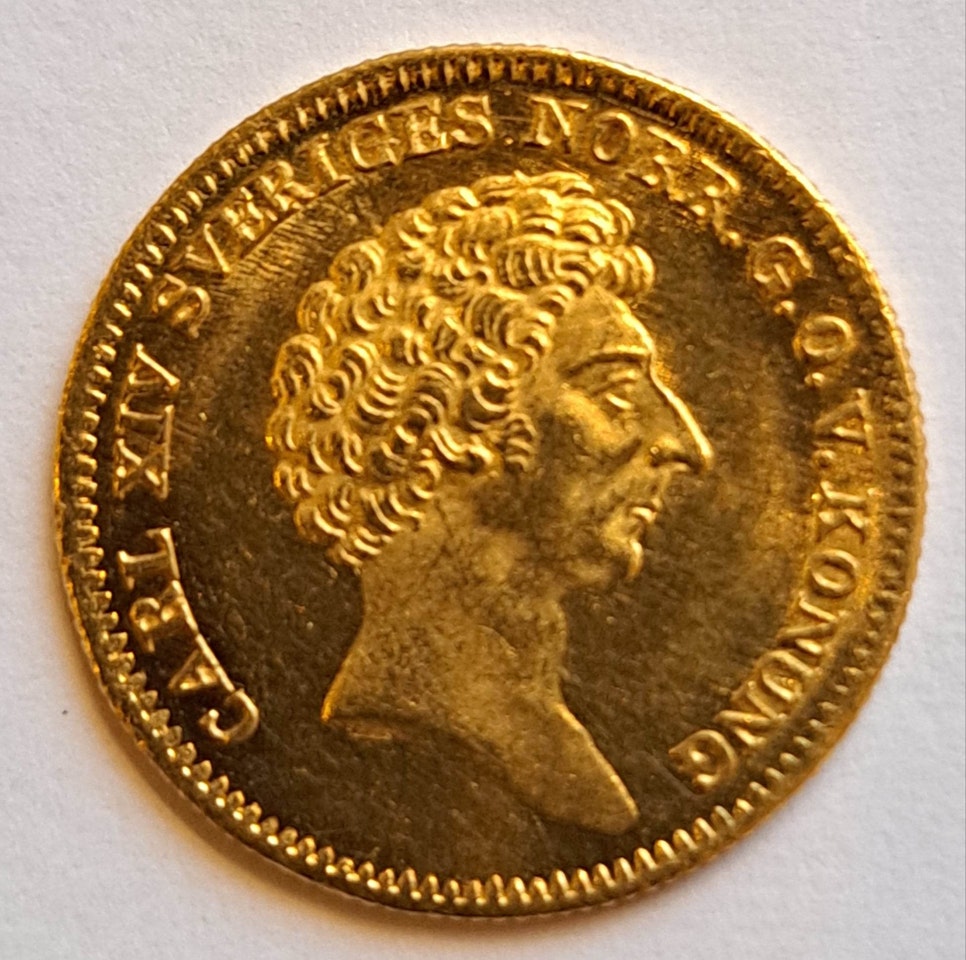 Karl XIV Johan Dukat 1841