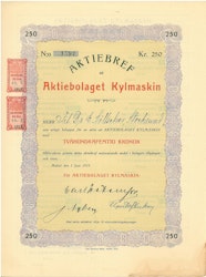 Kylmaskin, AB, 1919