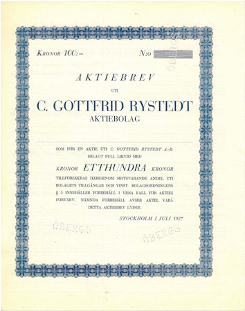 Gottfrid Rystedt AB