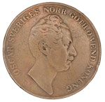 Oskar I, 4 Skilling Banco 1849