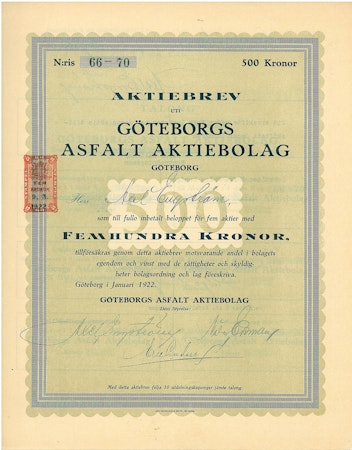 Göteborgs Asfalt AB