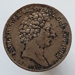 Karl XIV Johan 1/4 Rdr Specie 1834