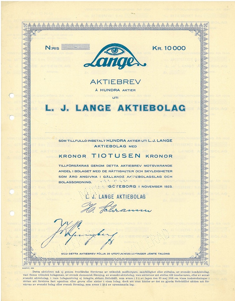L. J. Lange AB