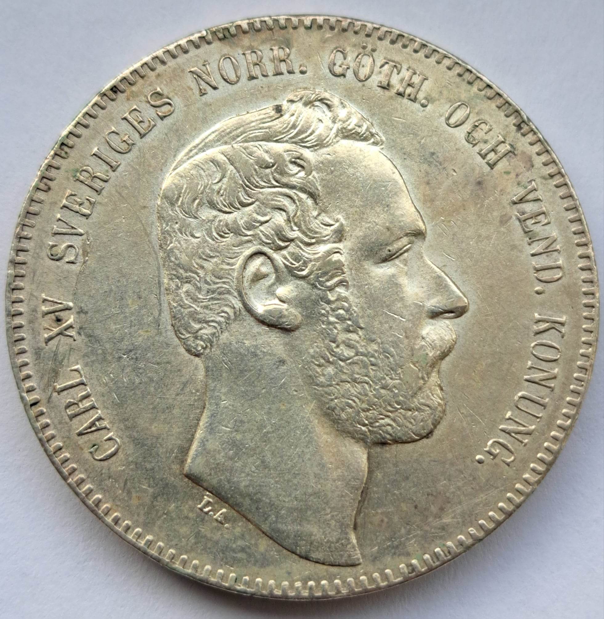 Karl XV 4 Rdr Rmt, 1869