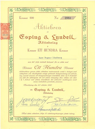 Esping & Lundell AB