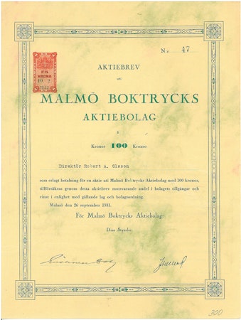 Malmö Boktrycks AB