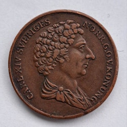 Karl XIV Johan 1/2 Skilling 1832